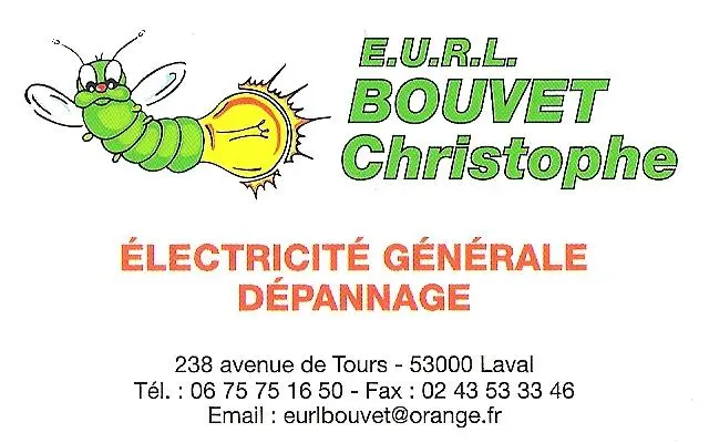 EURL Bouvet Christophe – Electricien Plombier